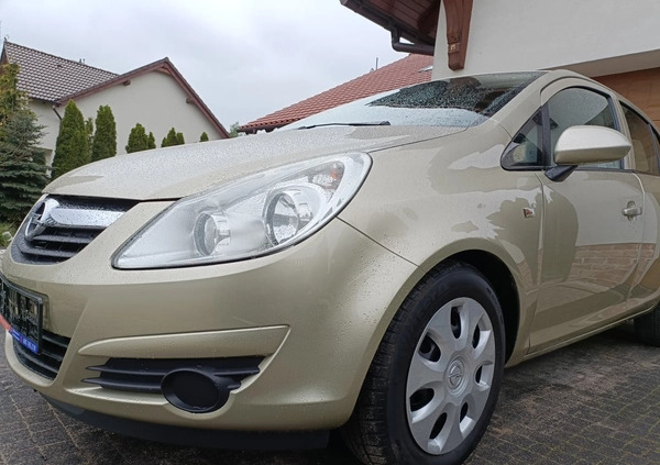 Opel Corsa cena 12900 przebieg: 139000, rok produkcji 2008 z Gniezno małe 137